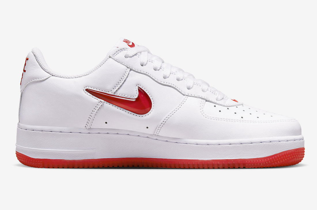 Nike Air Force 1 Low Color of the Month White University Red FN5924-101