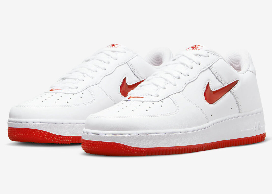 Nike Air Force 1 Low White/Red Color of the Month
