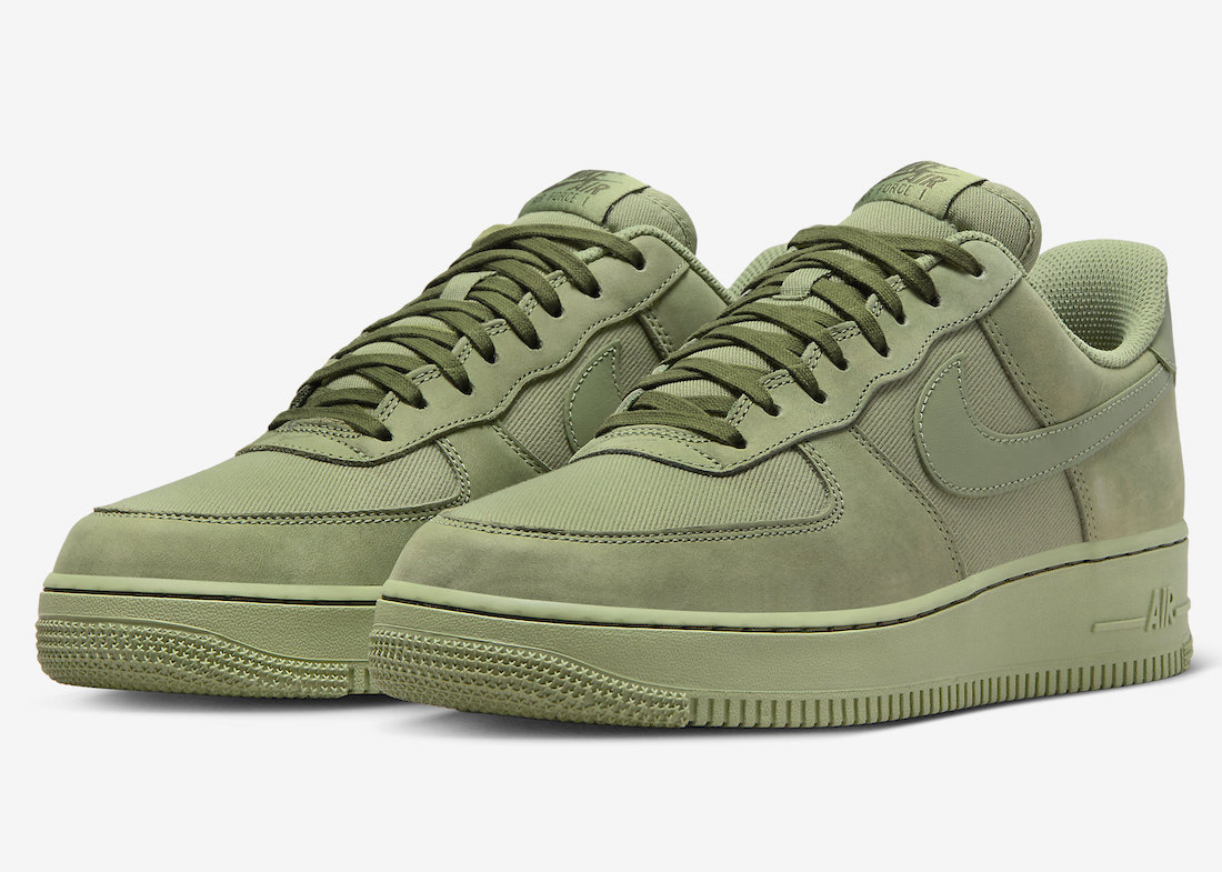Official Photos of the Nike Air Force 1 Low LX “Oil Green”