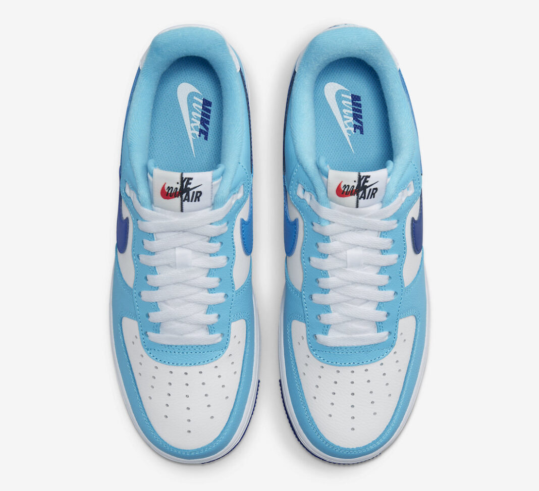 Nike Air Force 1 Low Split Light Photo Blue DZ2522-100 | SBD