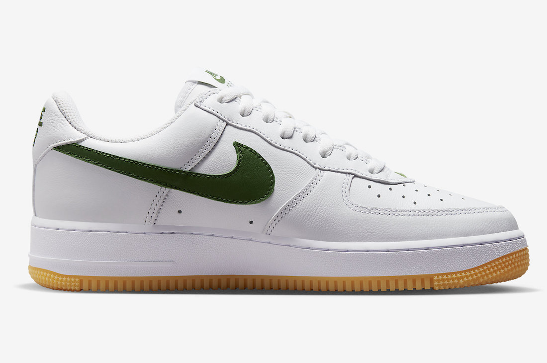 Official Look At The Nike Air Force 1 Low White Green - Fastsole