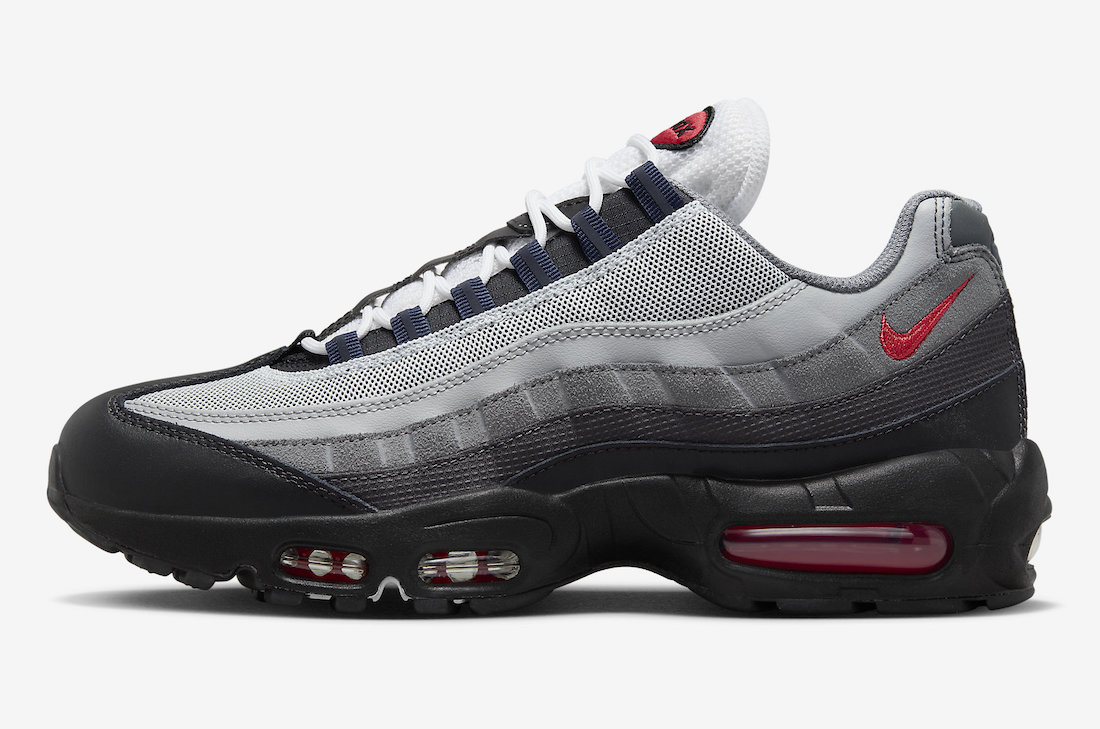 Nike Air Max 95 Black Track Red Anthracite DM0011 007