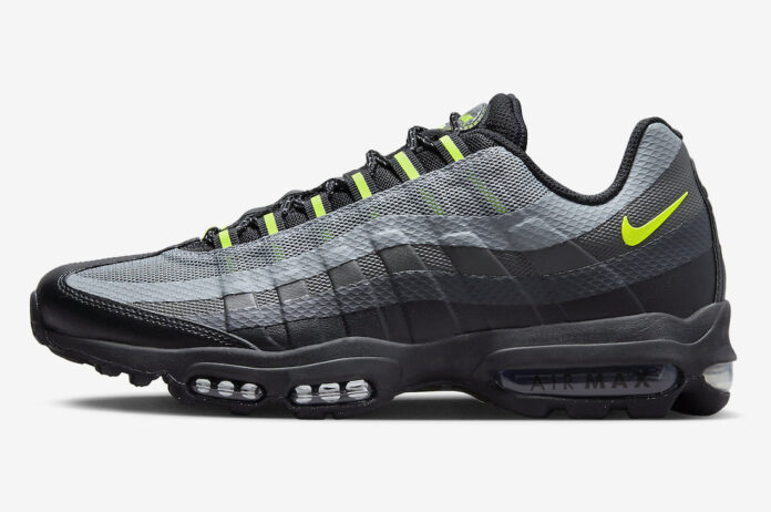 air max 95 gray and black