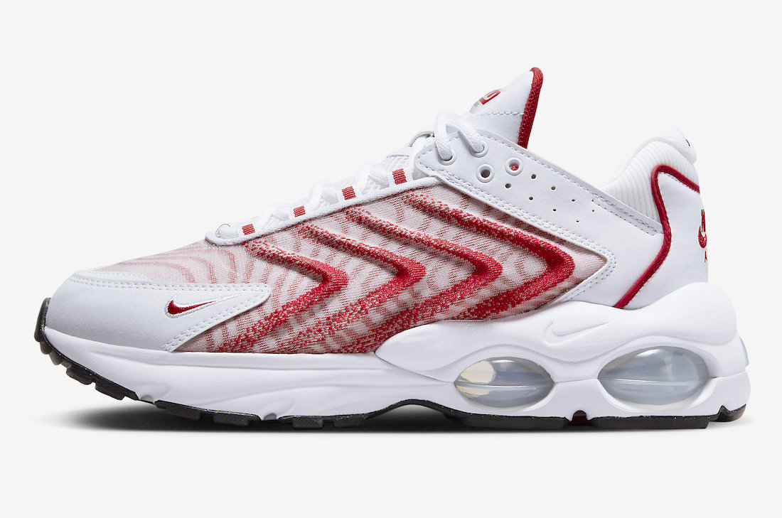 Nike Air Max TW White Red Lateral
