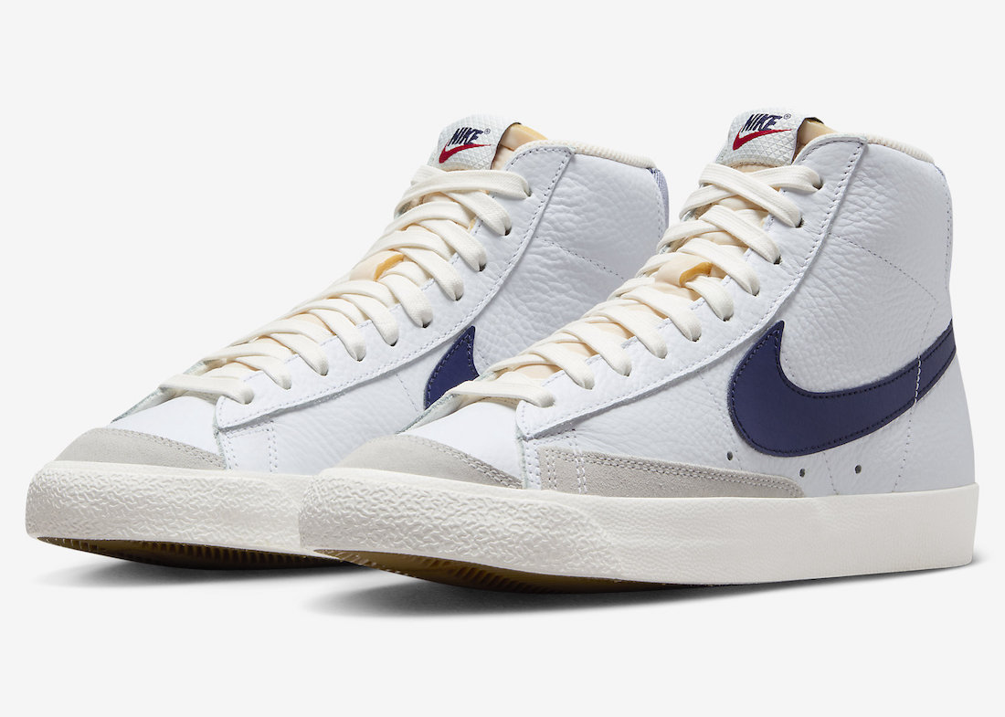 This Nike Blazer Mid Comes With Washed Denim Heels