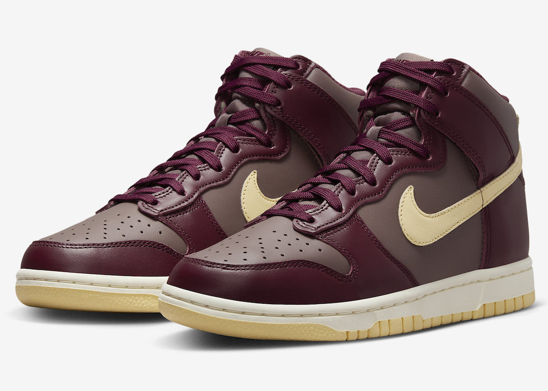 Official Photos of the Nike Dunk High “Plum Eclipse”