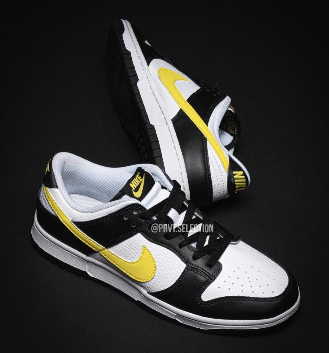 dunk high black and yellow