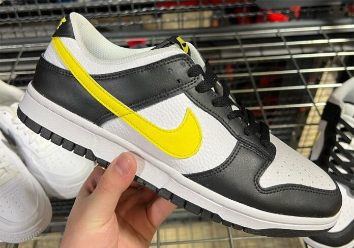 yellow and black dunk