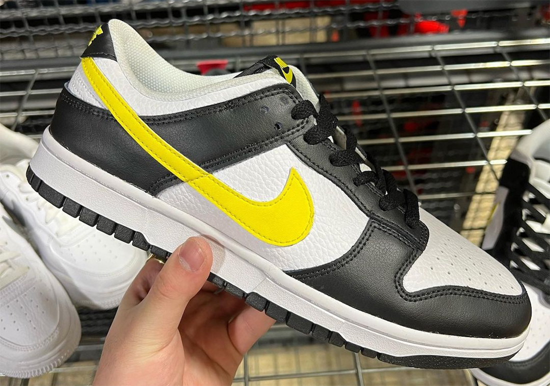 Nike Dunk Low Black Yellow White FQ2431-001 Release Date