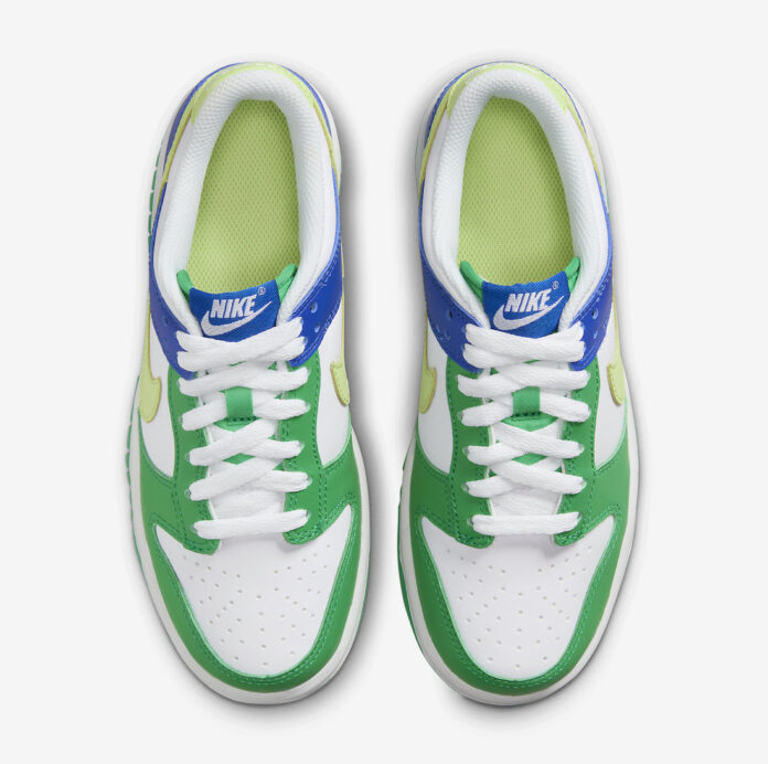 Nike Dunk Low GS Green Blue FN6973-100 | SBD