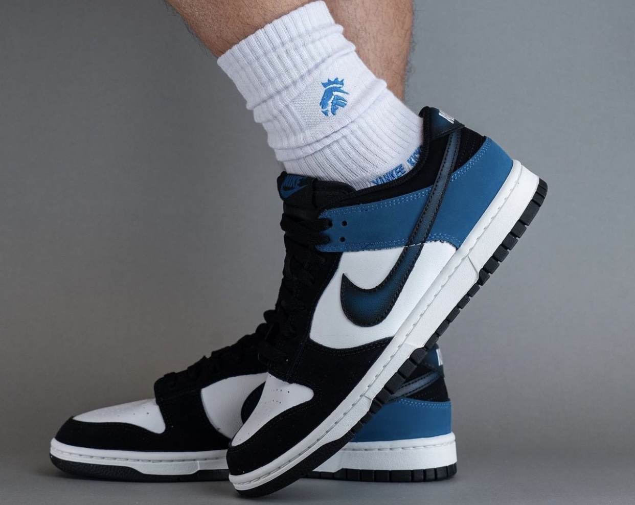 Nike sign Dunk Low Industrial Blue FD6923 100 On Feet 5