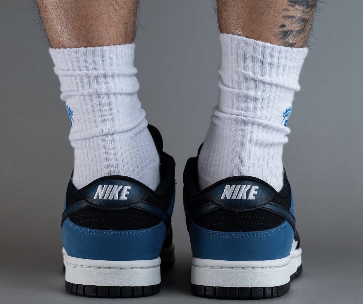 Nike Dunk Low Industrial Blue On-Feet
