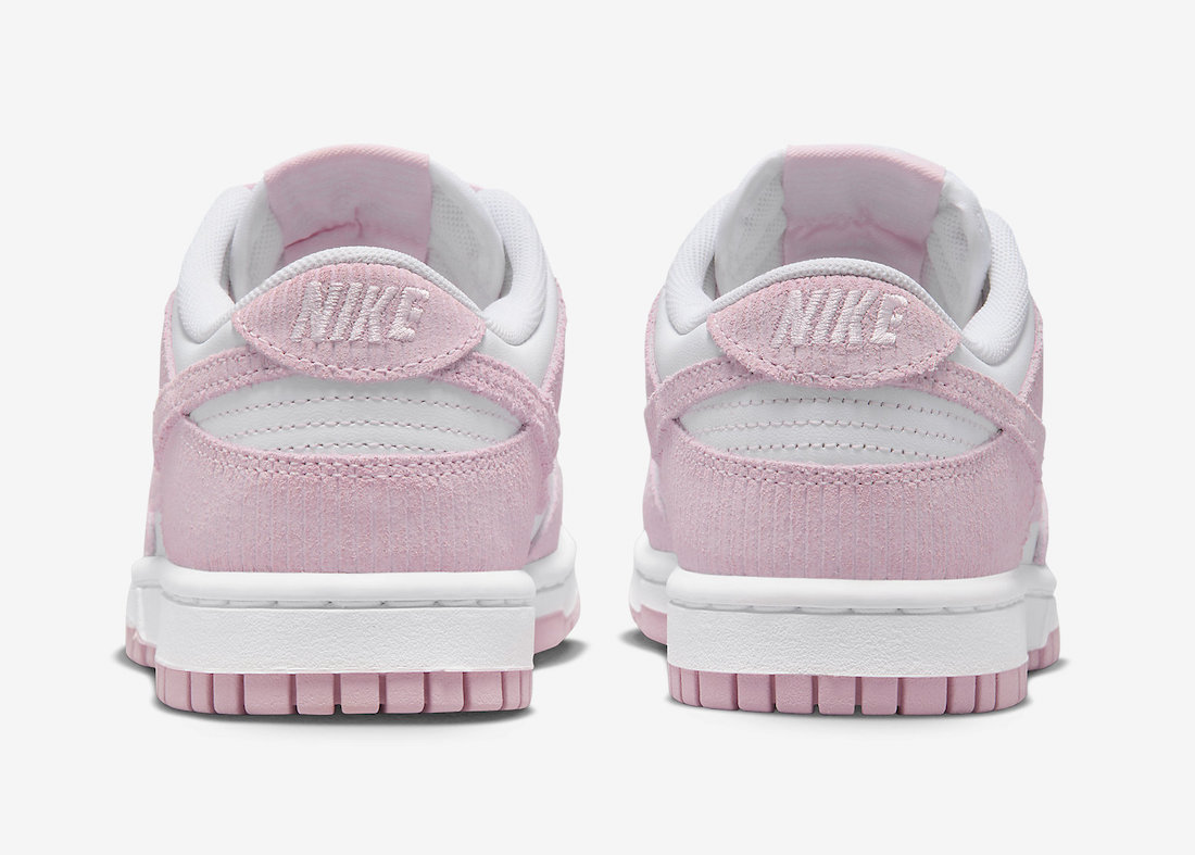 Nike Dunk Low Pink Corduroy FN7167-100 | SBD