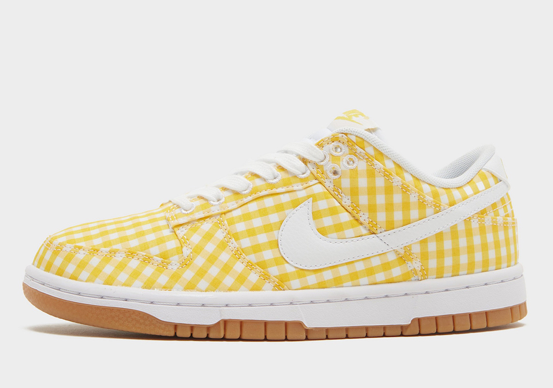 First Look: Nike Dunk Low “Yellow Gingham” | Sneakers Cartel