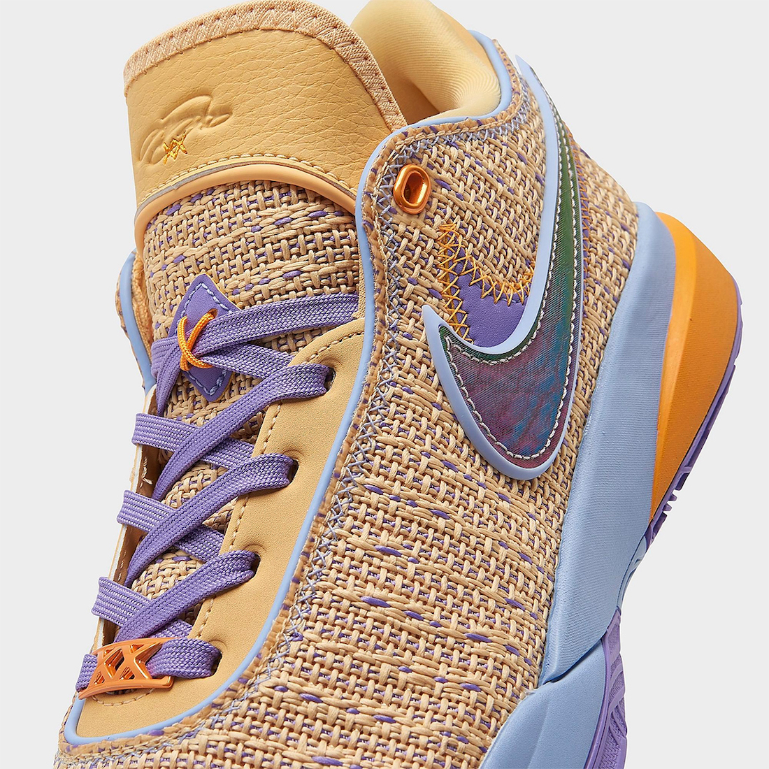 Nike LeBron 20 GS Summer Vibes Celestial Gold DQ8651 200 5