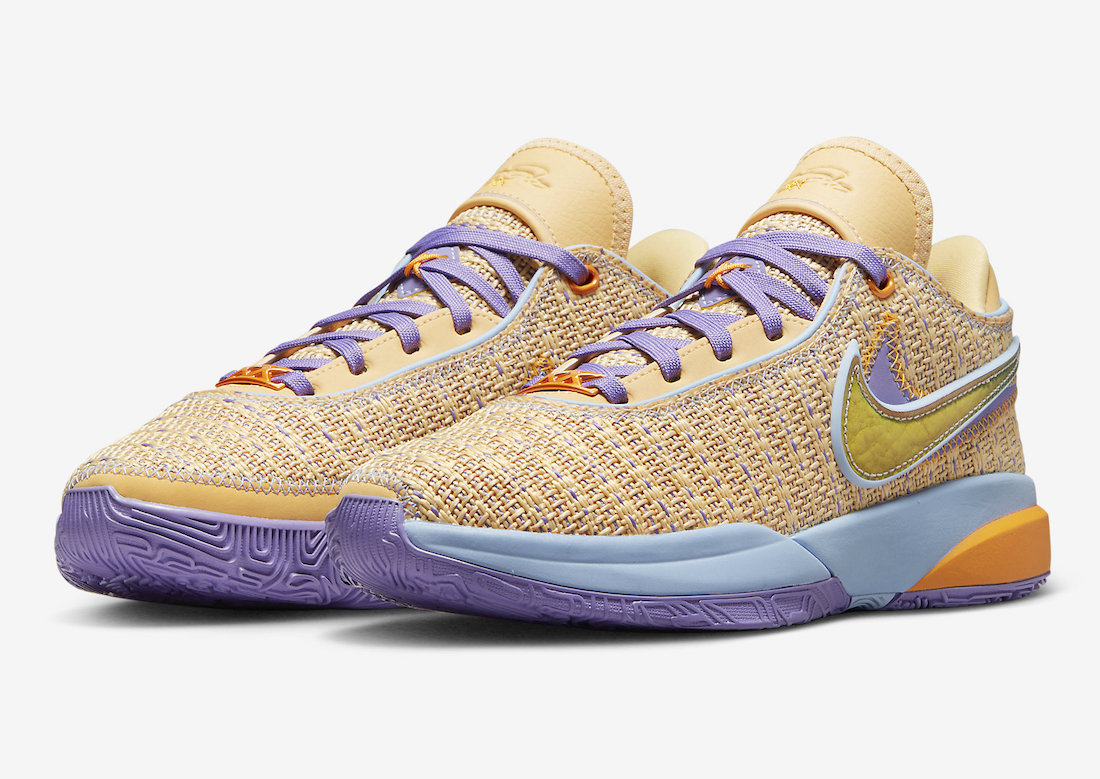 Nike LeBron 20 GS Summer Vibes Celestial Gold DQ8651-200 | SBD