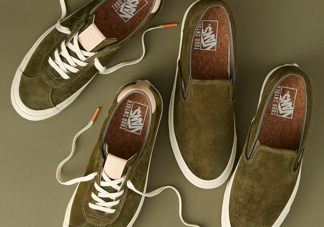 Todd Snyder x Vans “Dirty Martini” Pack Releases April 20th