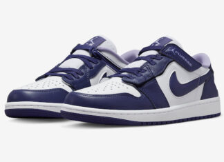 Official Photos of the Air Jordan 1 Low FlyEase “Sky J Purple” Air Jordan 1 Low FlyEase Sky J Purple DM1206-515 Release Date