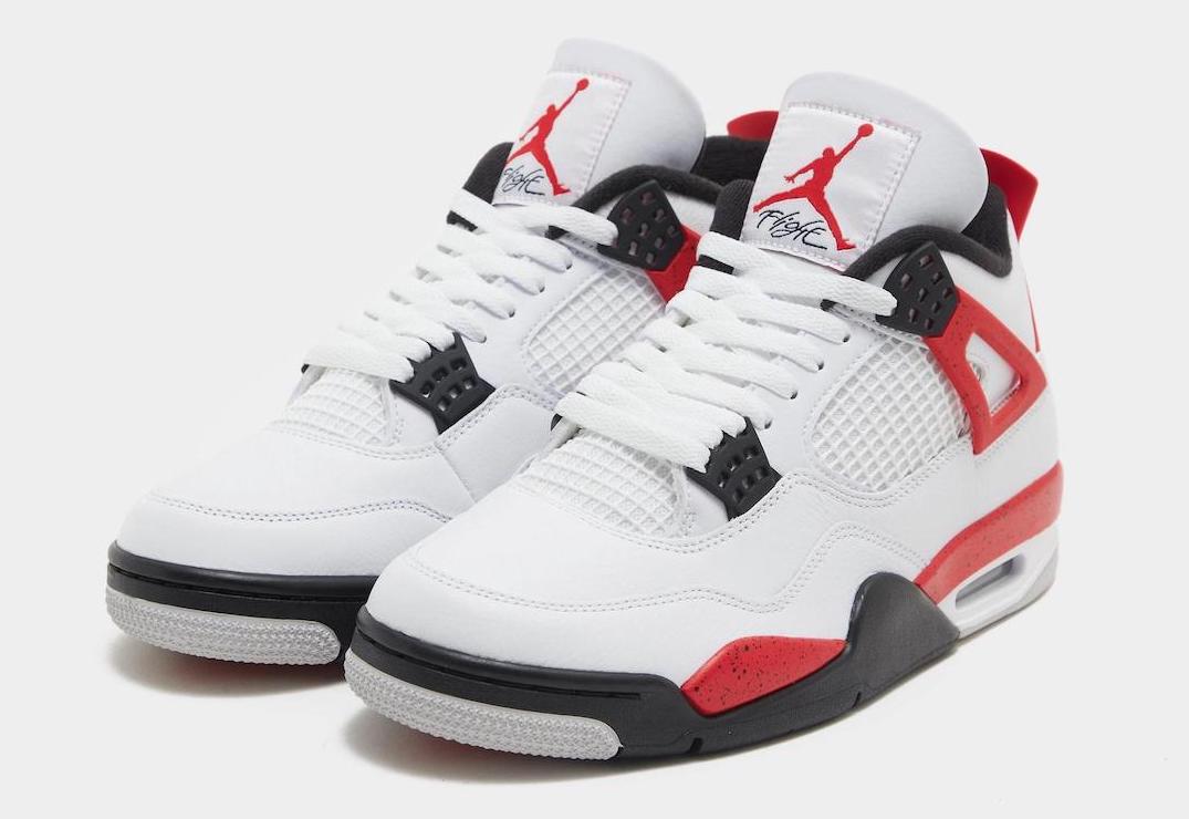 Detailed Look at the Air Jordan 4 “Red Cement”