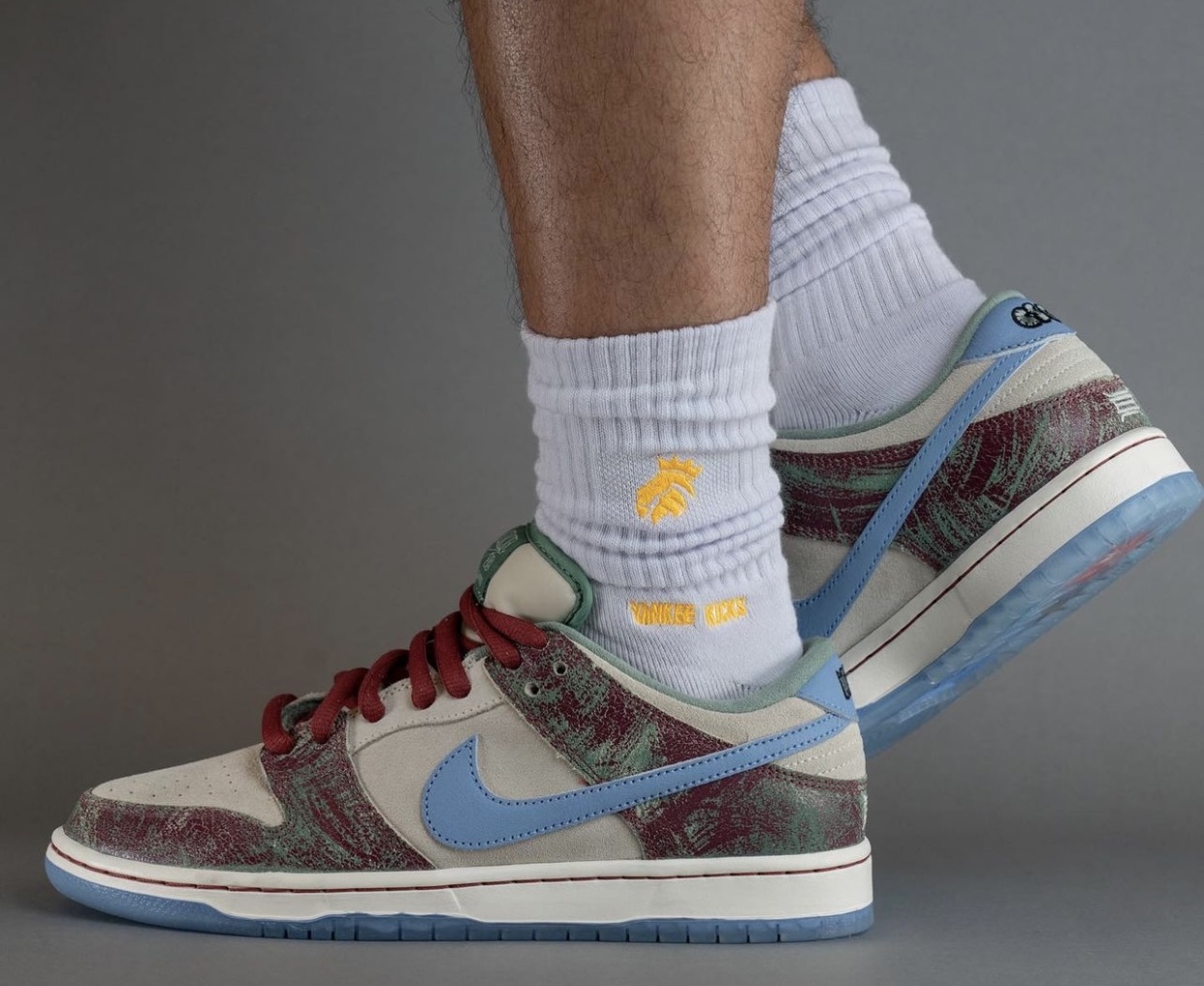 Crenshaw Skate Club Nike SB Dunk Low FN4193-100 On-Feet