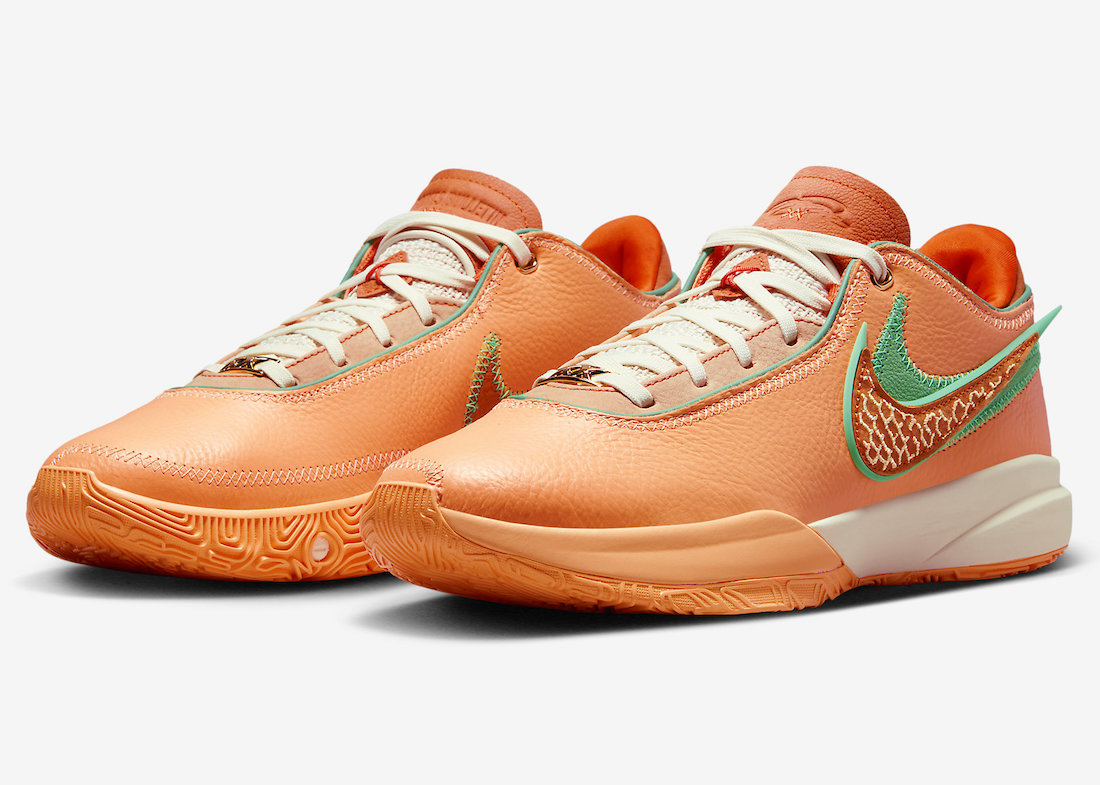 FAMU Nike LeBron 20 Peach Cream FN8263-800