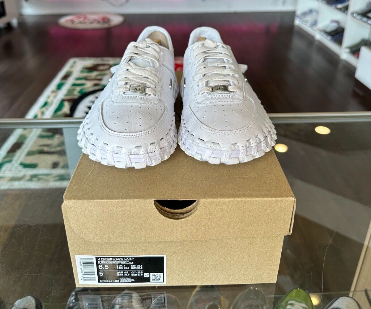 Jacquemus Nike J Force 1 Low White Woven DR0424-100
