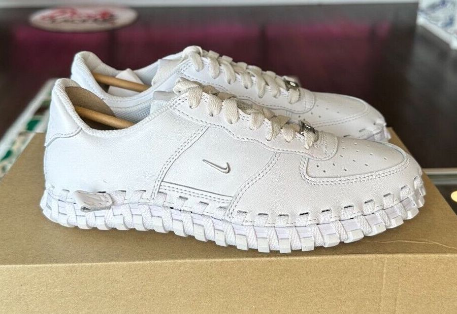 First Look: Jacquemus x Nike J Force 1 Low “White Woven”