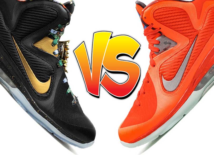 Better Nike LeBron 9: “Watch The Throne” or “Big Bang”