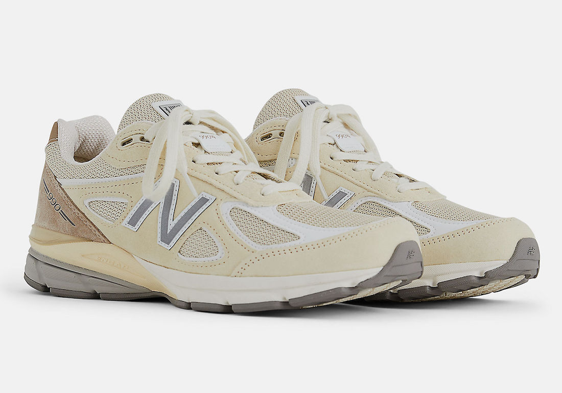 New Balance 990v4 Made in USA Releasing in “Cream” Colorway