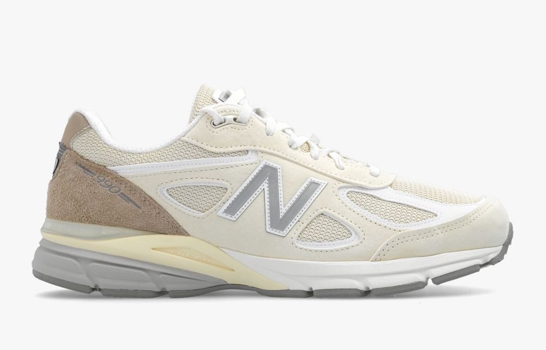New Balance 990v4 Made in USA Surfaces in Cream Colorway