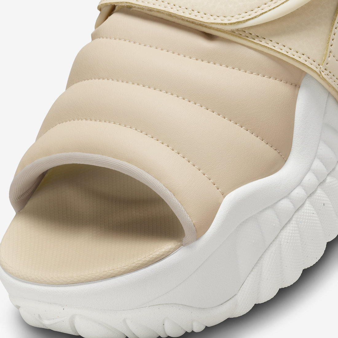 Nike Air Adjust Force Sandal White Tan DV2136-101