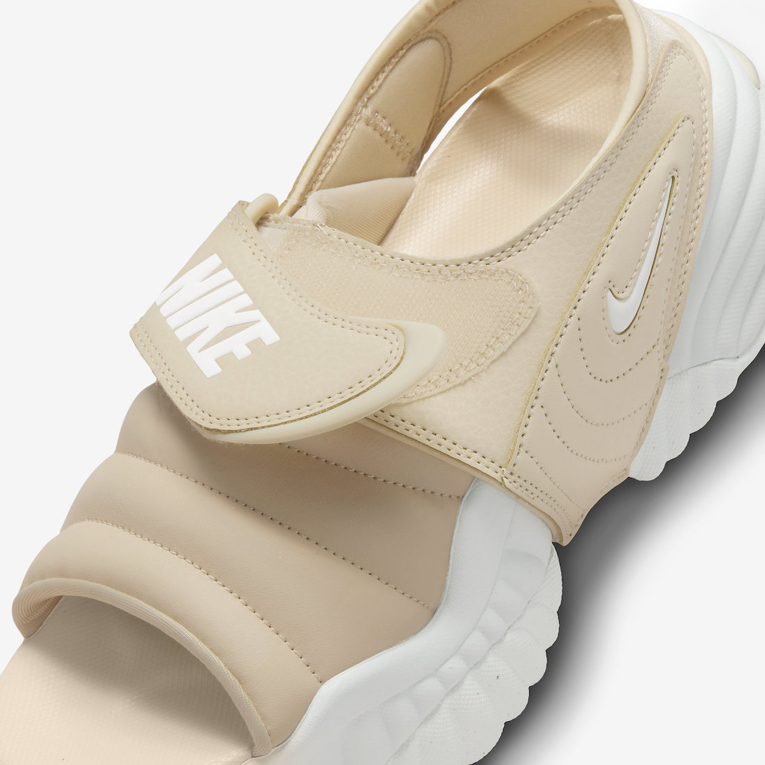 Nike Air Adjust Force Sandal White Tan DV2136-101