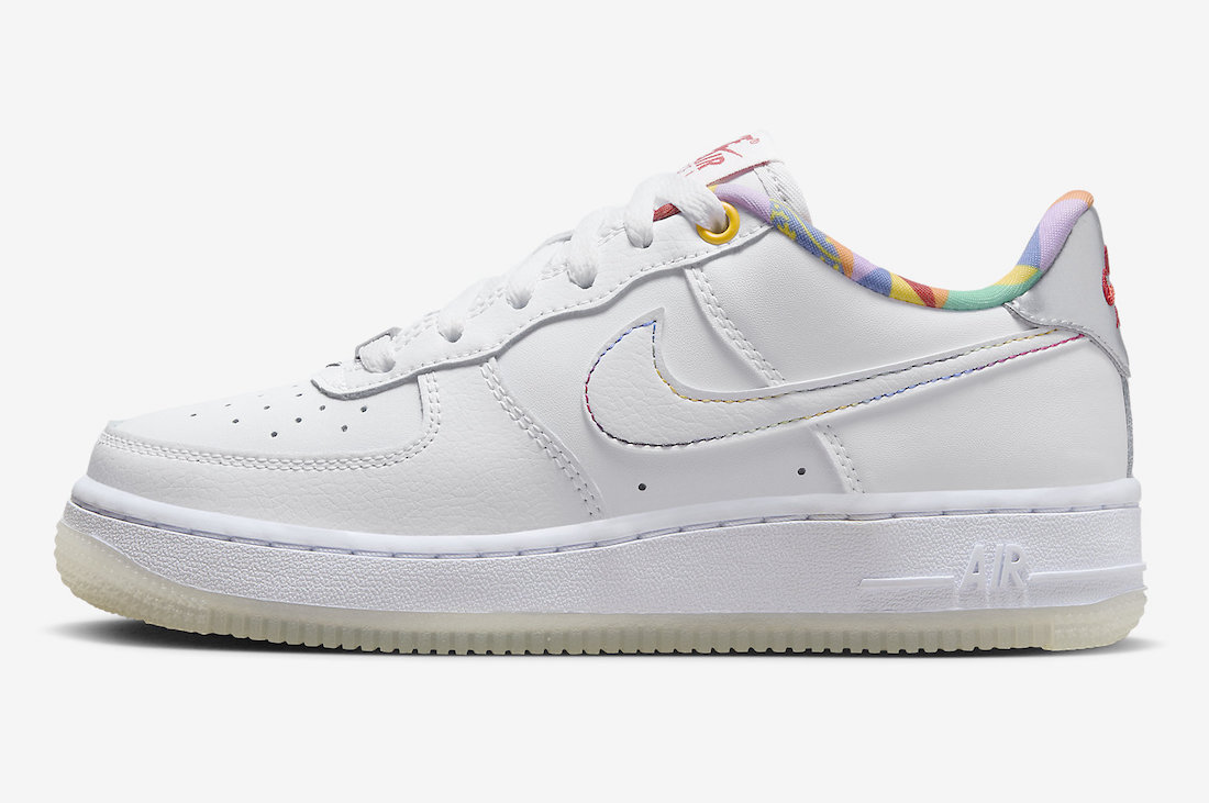 Nike Air Force 1 Low GS White Multi-Color FN8912-111 | SBD