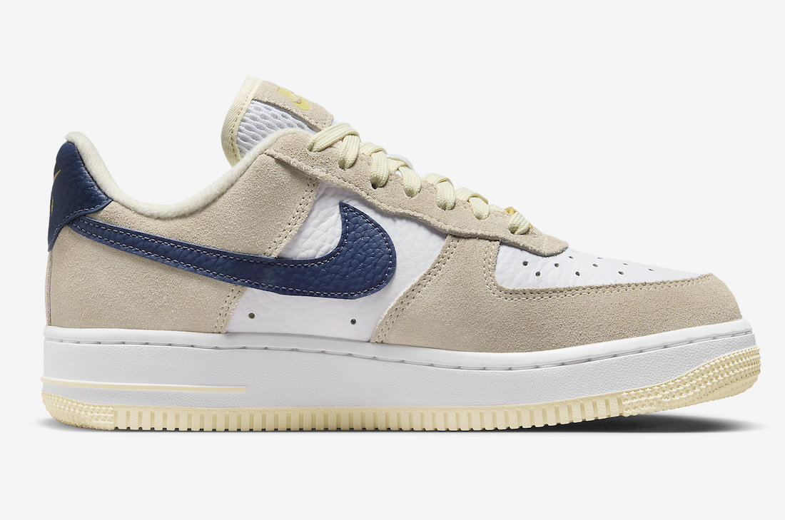 Nike Air Force 1 Low White Navy Gold FV6332-100