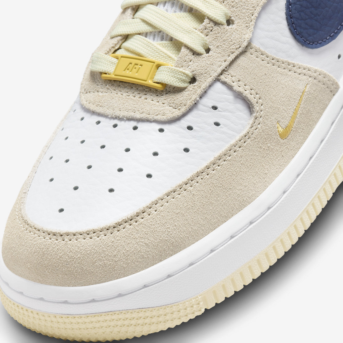 Nike Air Force 1 Low White Navy Gold FV6332-100 | SBD