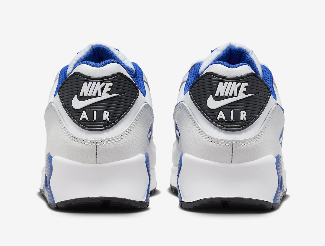 Nike Air Max 90 White Blue Black FN6843 100 5