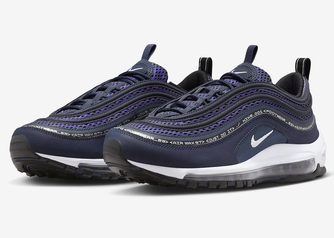 Nike Air Max 97 “Just Do It” Surfaces in Purple and Navy