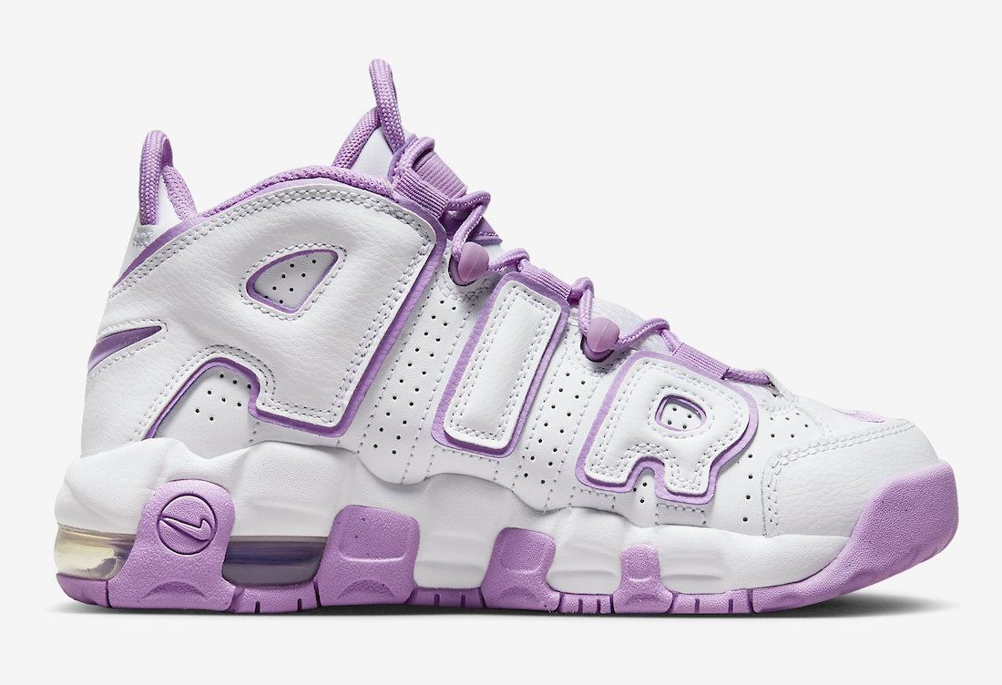Nike Air More Uptempo GS White Lilac FN6976-100