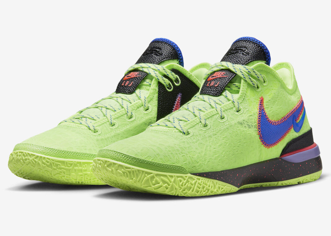 Nike cleats Zoom LeBron NXXT Gen Ghost Green DR8784 300 4 1068x762