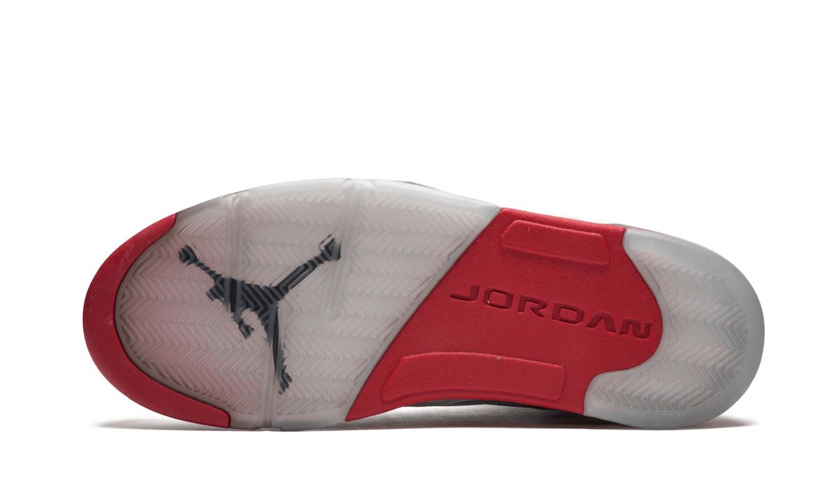 Air Jordan 5 Fire Red Black Tongue 2013