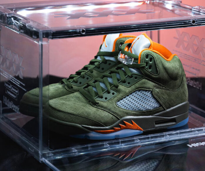 jordan 5 olive green