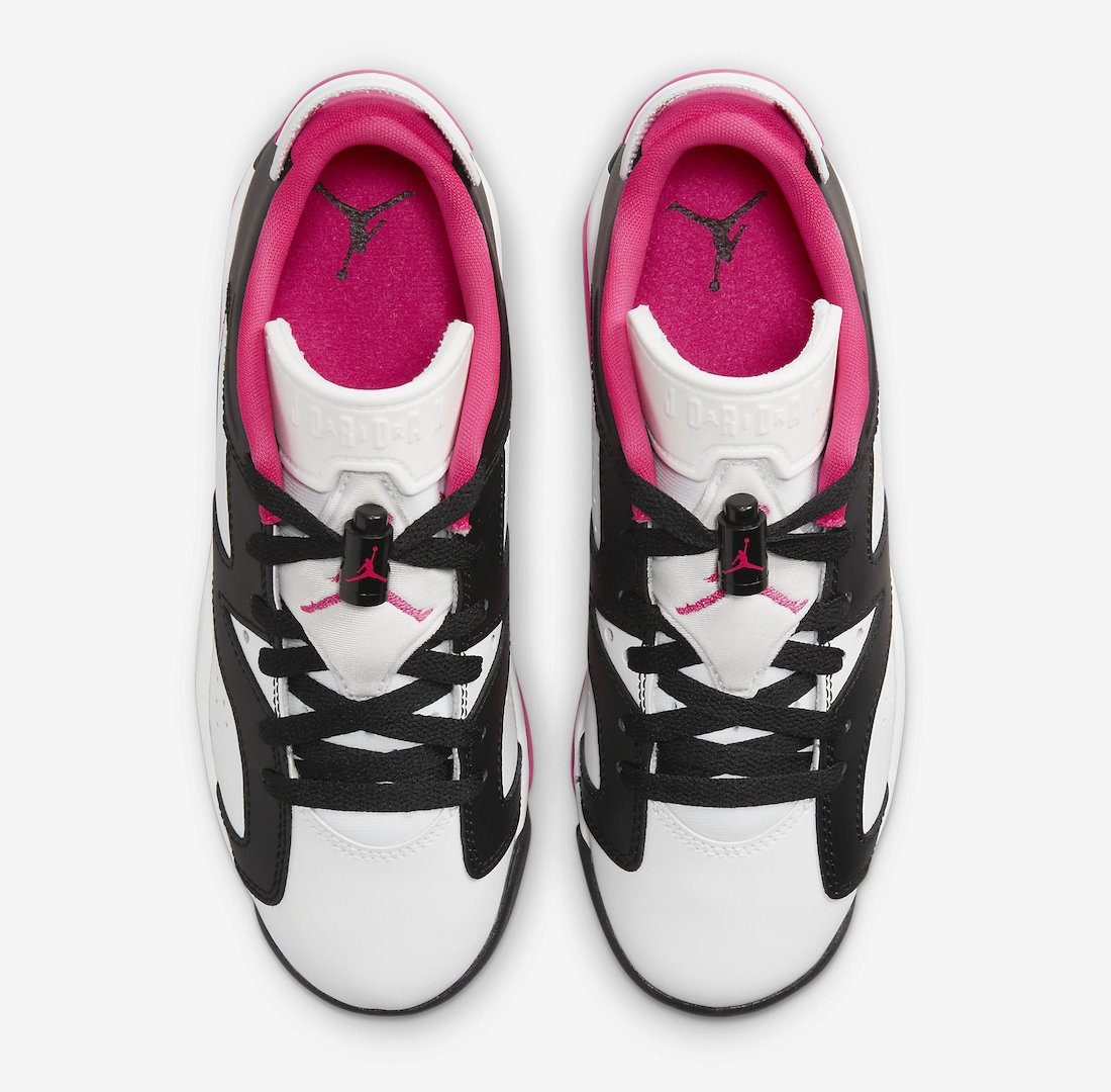 Air Jordan 6 Low GS Fierce Pink Release Date 768878-061