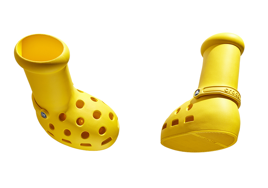Crocs MSCHF Big Red Boot Yellow Release Date