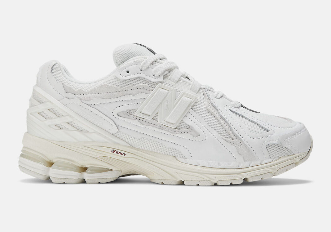 new balance blanche et dore