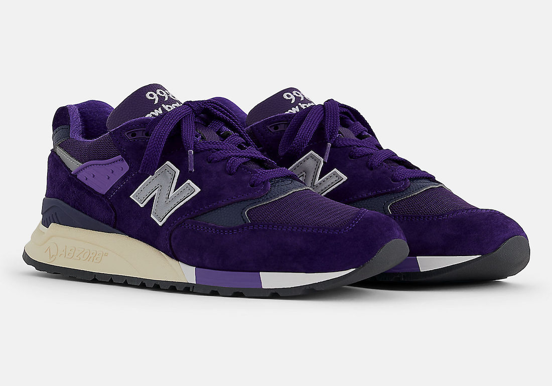 Official Photos of the New Balance 998 Made in USA “Plum Purple”