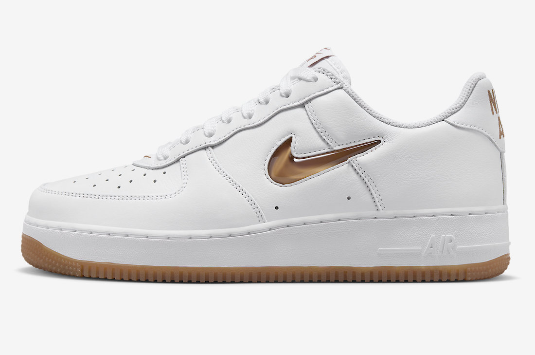 Nike Air Force 1 Low Bronze Jewel FN5924-103 Lateral Side