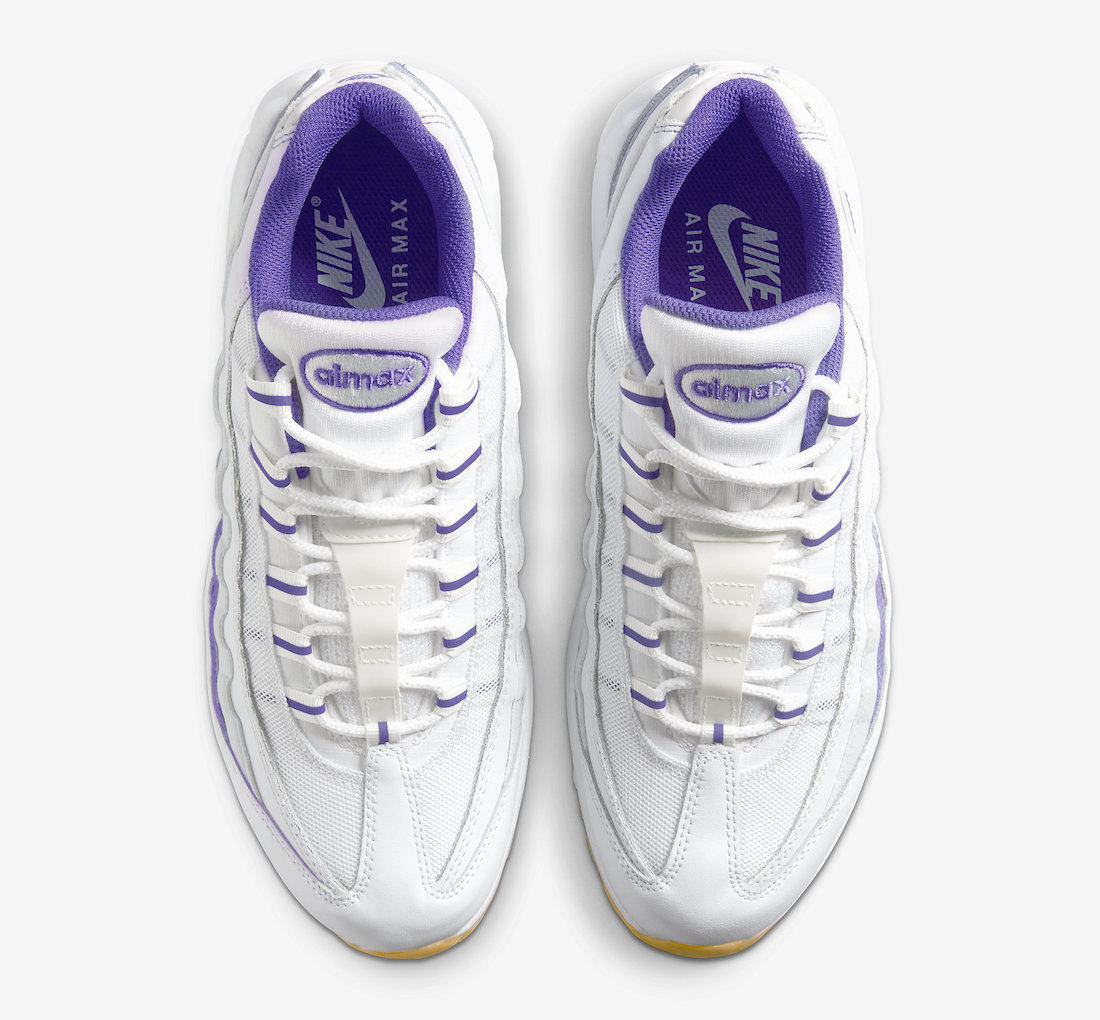 Nike Air Max 95 White Purple Gum