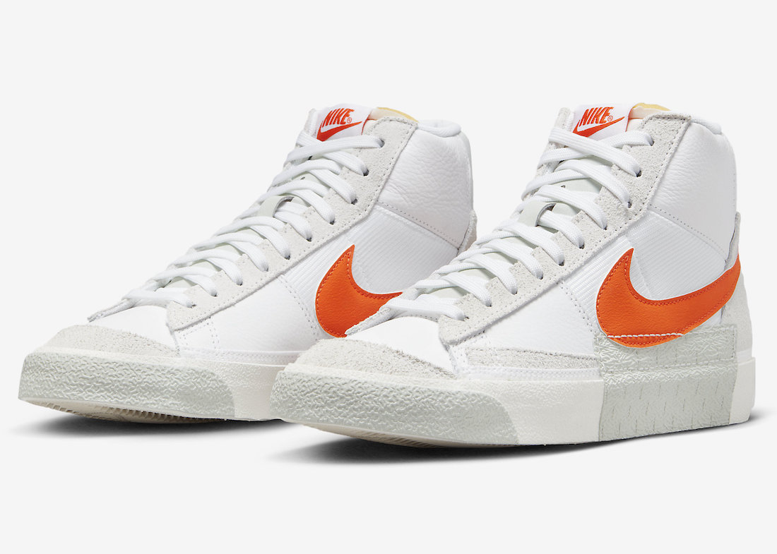 This Nike Blazer Mid Pro Club Comes With Orange Swooshes