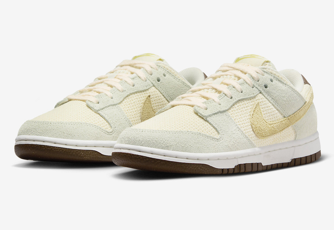 Nike Applies Mix Materials Onto This Dunk Low