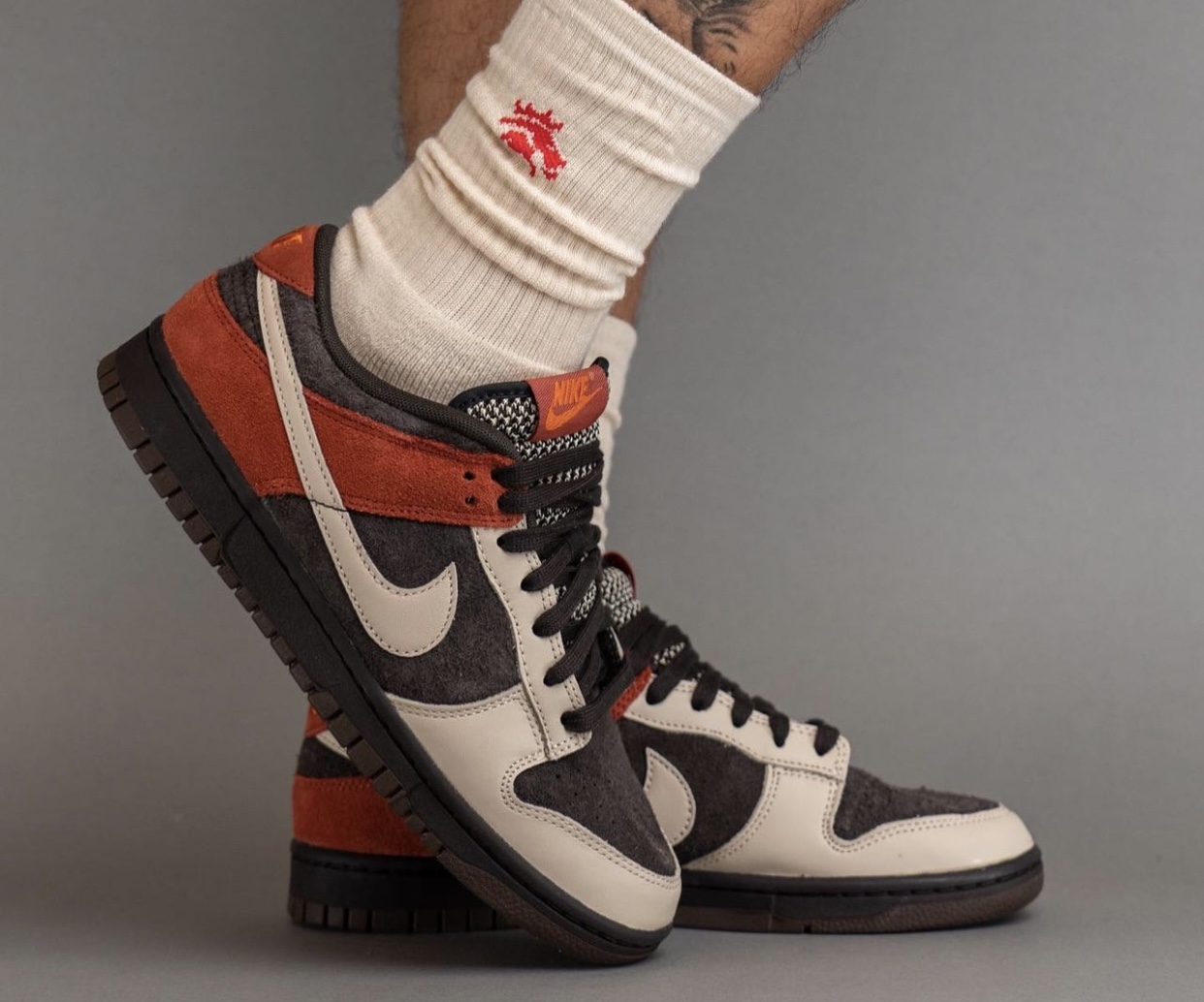 Nike Dunk Low Red Panda On-Feet Release Date